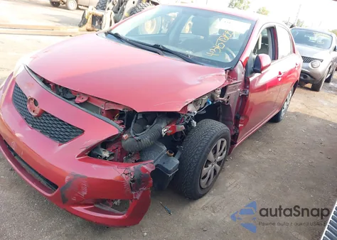 2010 Toyota Corolla Le из США, поврежденный, VIN 2T1BU4EE9AC296734